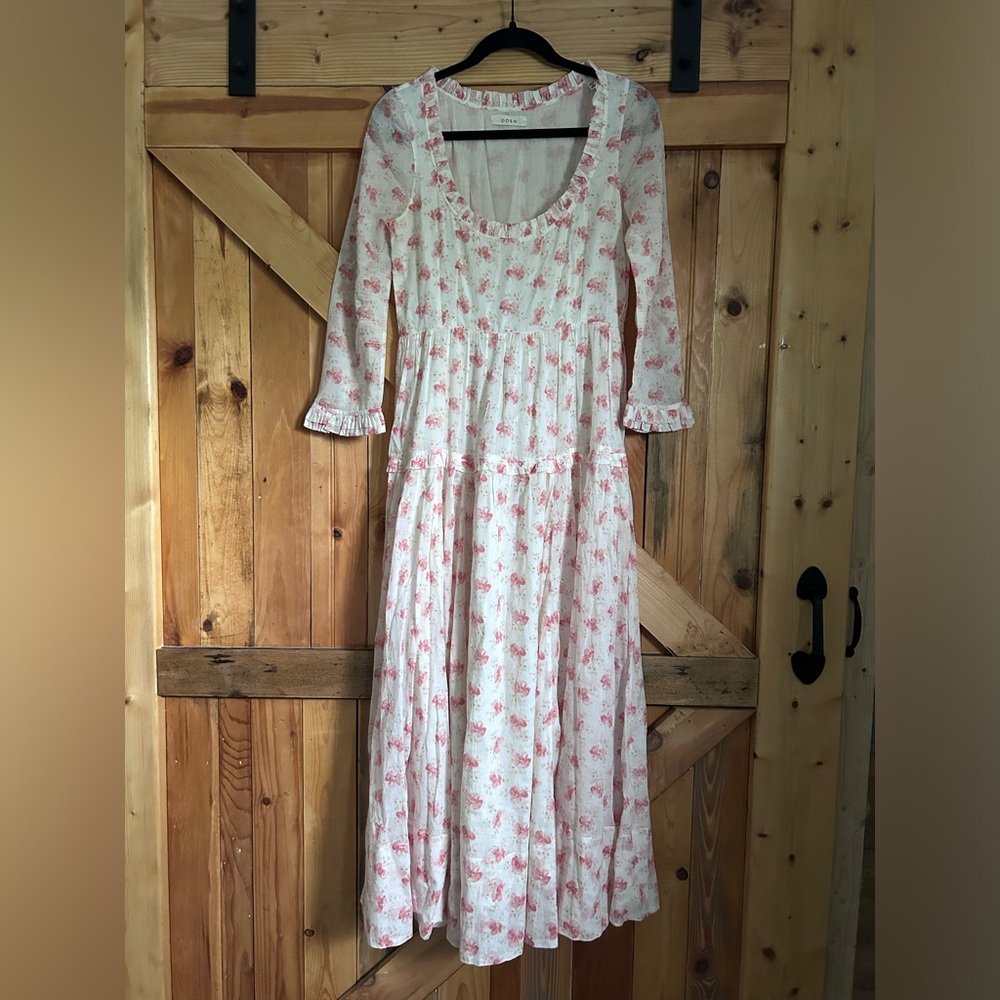 Doen Garnet Dress in Poppy print 🌸 size Small